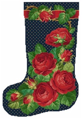 click here to view larger image of Rose Stocking No 1 (chart)
