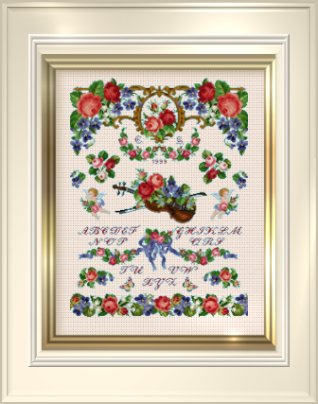 click here to view larger image of Victorian Sampler (chart)