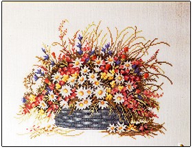 click here to view larger image of Flower Basket (chart)