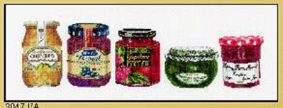 click here to view larger image of Jam, Jelly, Jam (counted cross stitch kit)