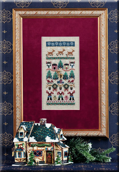 click here to view larger image of Christmas Eve w/Reindeer Bead (chart)