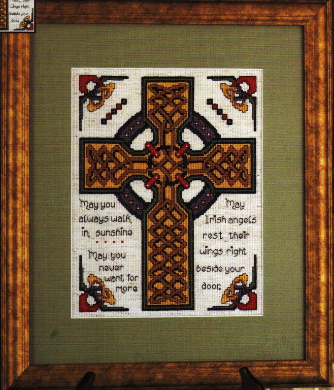 click here to view larger image of Celtic Cross (counted cross stitch kit)