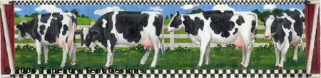 click here to view larger image of Milking Line (hand painted canvases)