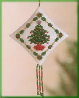 click here to view larger image of Holiday Trimmings (2004) (counted cross stitch kit)