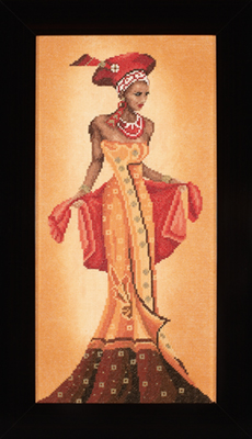 click here to view larger image of African Fashion 1 (counted cross stitch kit)