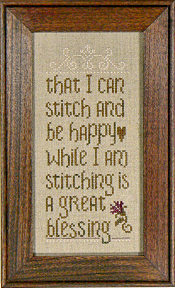 click here to view larger image of Stitcher's Blessing (chart)