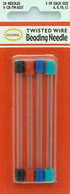 Beading Needles (Twisted Wire) - Colonial