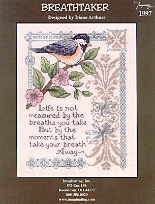 click here to view larger image of Breath Takers (counted cross stitch kit)