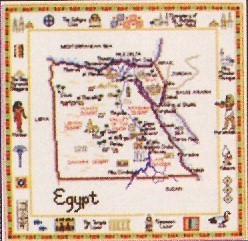 Egypt Map 