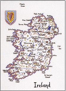 Ireland Map  (chart only)