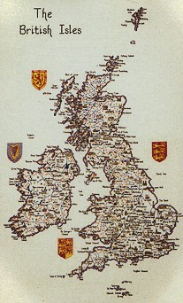 British Isles Map  (chart only)
