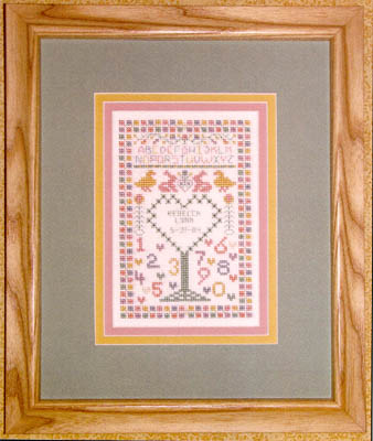 click here to view larger image of Baby's Birth Sampler (chart)