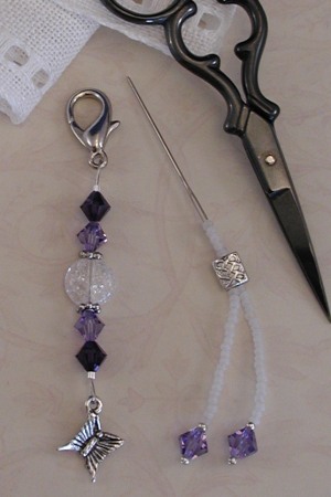 click here to view larger image of Mini Fob Set - Purple Iridescent (accessory)