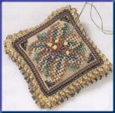 click here to view larger image of Beaded Pin Pillow - Starlight Lily (2003) (counted cross stitch kit)