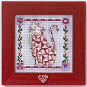 Scarlet - Quilted Cats by Jim Shore (2008)