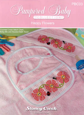 click here to view larger image of Happy Flowers - Pampered Baby Collection (chart)
