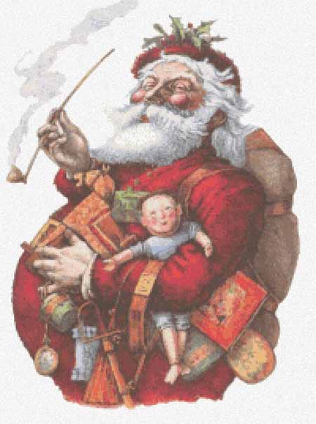 Merry Old Santa Claus 