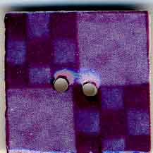 Blueberry Nine Patch Button