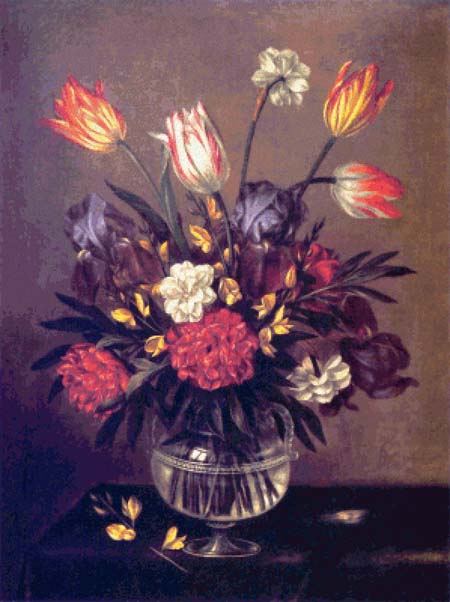 Vase of Flowers - Antonio Ponce
