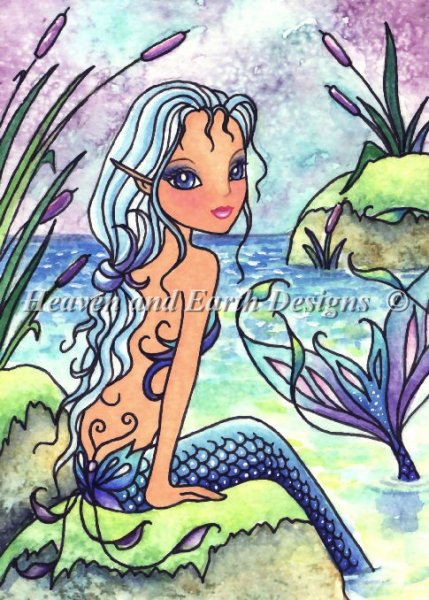 Cerulean Isles Mermaid - Quick Stitch - Nadia Tate	