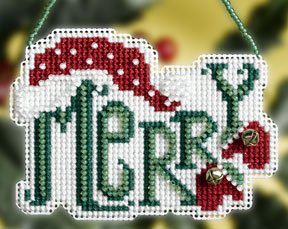 click here to view larger image of Merry (2008) (counted cross stitch kit)