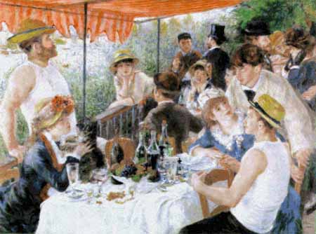 Luncheon of the Boating Party - Pierre Auguste Renoir