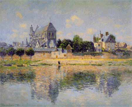 Church at Vernon, The - Claude Monet