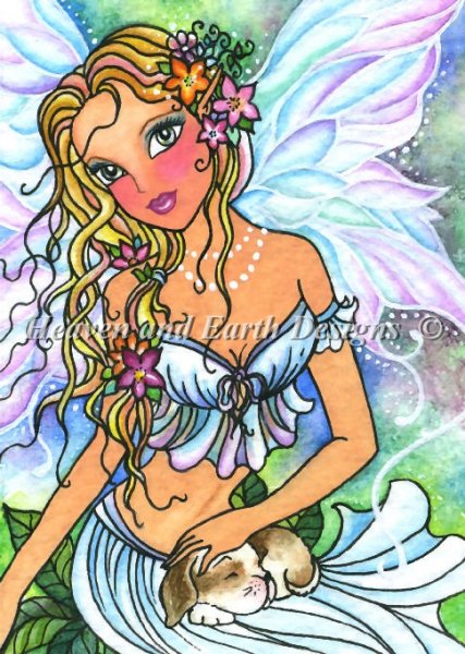 Crystal Garden Fairy - Quick Stitch - Nadia Tate	