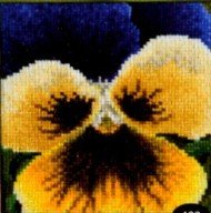 click here to view larger image of Pansy XI (counted cross stitch kit)