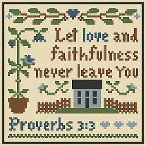 Proverbs Scripture Thread Pack - Love & Faithfulness