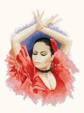 click here to view larger image of Flamenco Dancer  (chart)