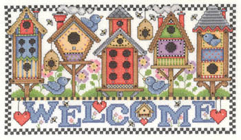 click here to view larger image of Birdhouse Welcome (chart)