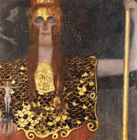 Pallas Athena  - Gustav Klimt