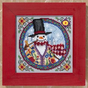click here to view larger image of Eastern Snowman (2009) (counted cross stitch kit)