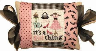 click here to view larger image of Girl Things (counted cross stitch kit)