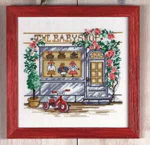 click here to view larger image of Baby Shop (counted cross stitch kit)