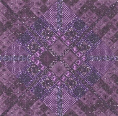 click here to view larger image of Glitz & Glamour Amethyst (counted canvas work)