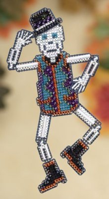 click here to view larger image of Mr Bones  (2009) (counted cross stitch kit)