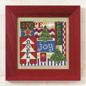 click here to view larger image of Christmas Collage (2009)  (counted cross stitch kit)