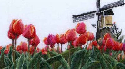 Tulip Fields - Linen