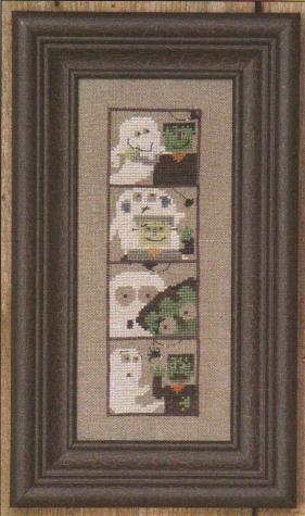 click here to view larger image of Photobooth - Frank N Boo (counted cross stitch kit)