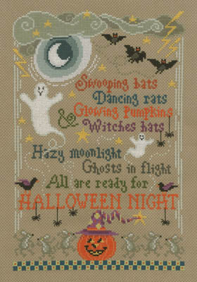 click here to view larger image of Halloween Night (chart)