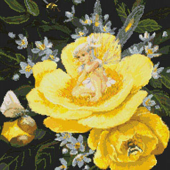 Yellow Peony Fairy