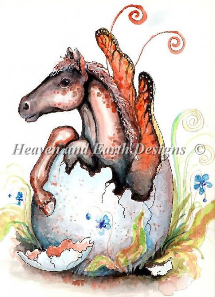 Fairy Foal Hatchling - Quick Stitch