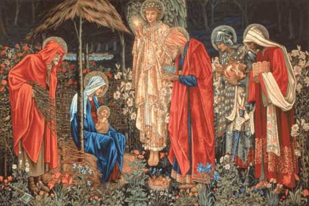 Adoration of the Magi, The - Edward Burne-Jones	