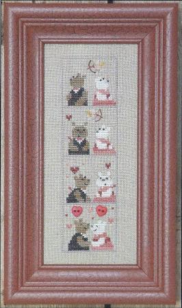 click here to view larger image of Photobooth - Love Happens (counted cross stitch kit)