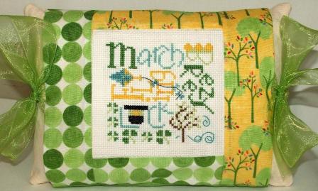 click here to view larger image of March Expressions (counted cross stitch kit)