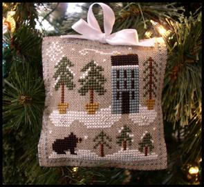 Ornament 4 - Snowy Pines