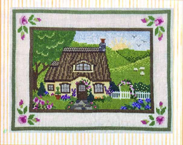 English Cottage (cross stitch)