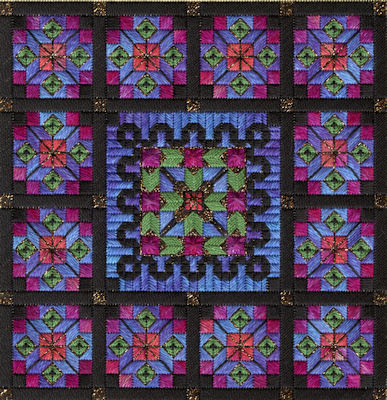 click here to view larger image of Stained Glass Quilt (None Selected)